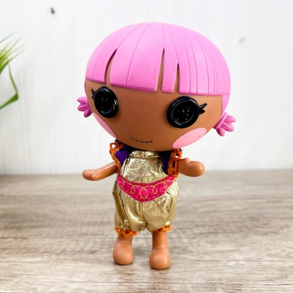 Lalaloopsy Littles Pita‎ Mirage Doll Genie Hard Plastic Removable Clothing Pink